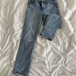 H&M Blue Straight Leg Jeans